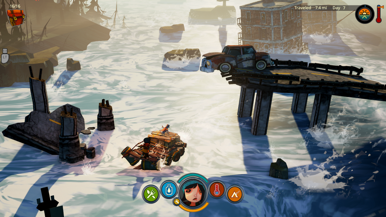 Скриншот The Flame in the Flood (2016) PC